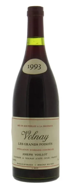 1993 | Domaine Joseph Voillot | Volnay Les Grands Poisots - Wine