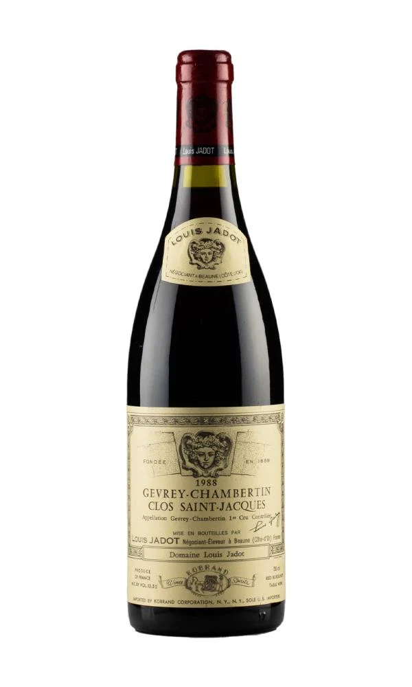 1988 | Louis Jadot | Gevrey Chambertin Clos St Jacques - Wine