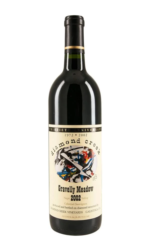 2002 | Diamond Creek | Gravelly Meadow 30th Anniversary Edition - Wine