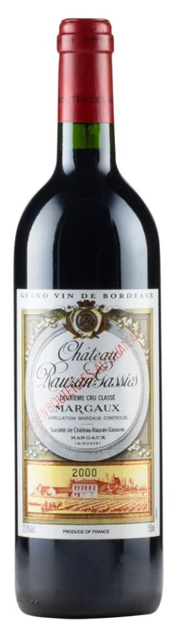 2000 | Chateau Rauzan Gassies | Margaux - Wine