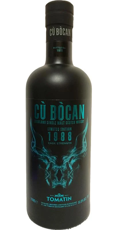 Tomatin Cù Bòcan 1988 Vintage Scotch Whisky | 700ML - Whiskey