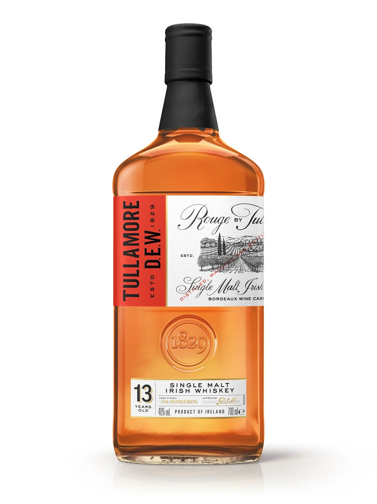 Tullamore Dew Rouge 13 Year Old Single Malt Irish Whiskey | 700ML