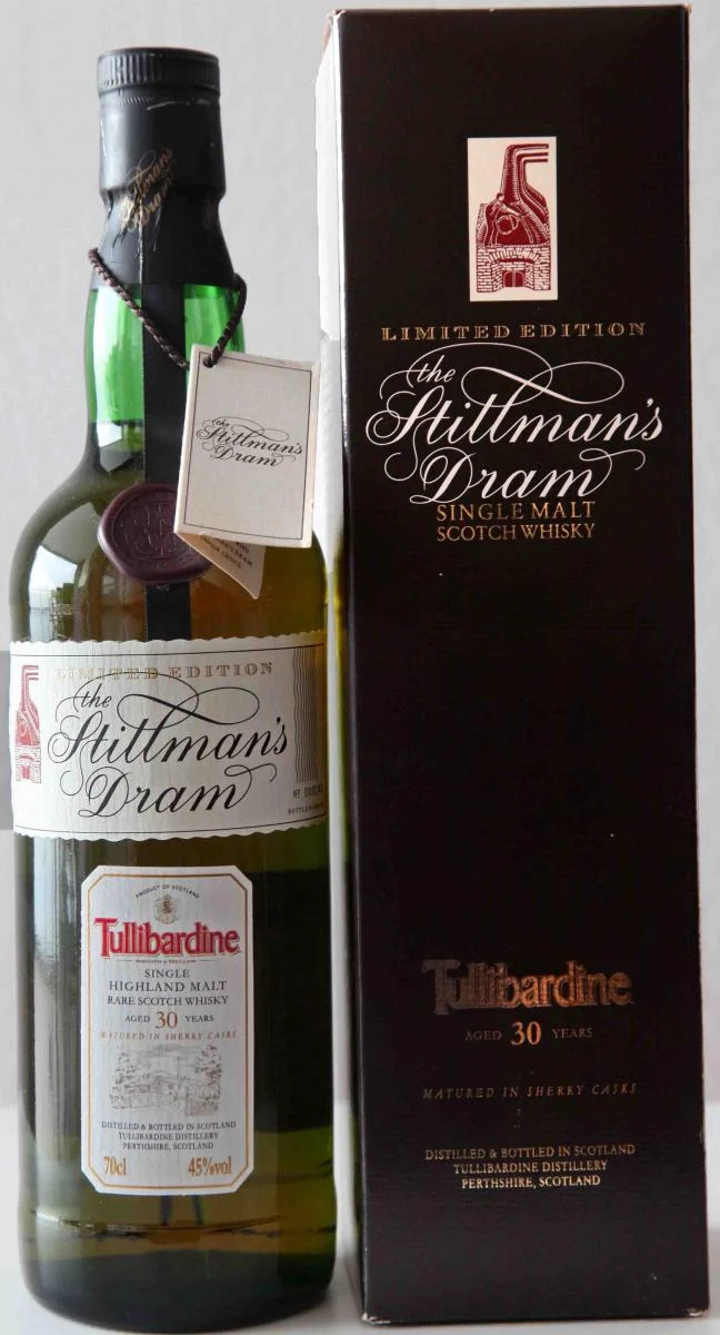 Tullibardine 30 Year Old Sherry Cask The Stillman Dram Scotch Whisky | 700ML - Whiskey
