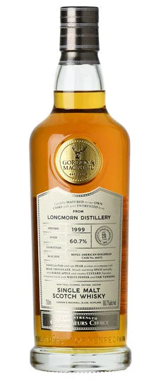 Gordon & Macphail (1999) 20 Year Old Longmorn Cask Strength Connoisseurs Choice (Batch 20/028) Scotch Whisky - Whiskey