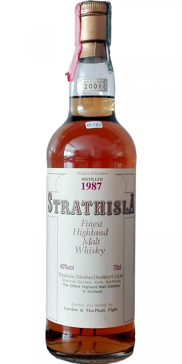 Strathisla 1987, (Bottled 2001) Gordon & MacPhail Scotch Whisky | 700ML - Whiskey