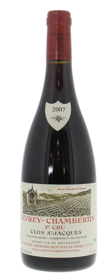 2007 | Domaine Armand Rousseau | Gevrey Chambertin Clos St Jacques - Wine