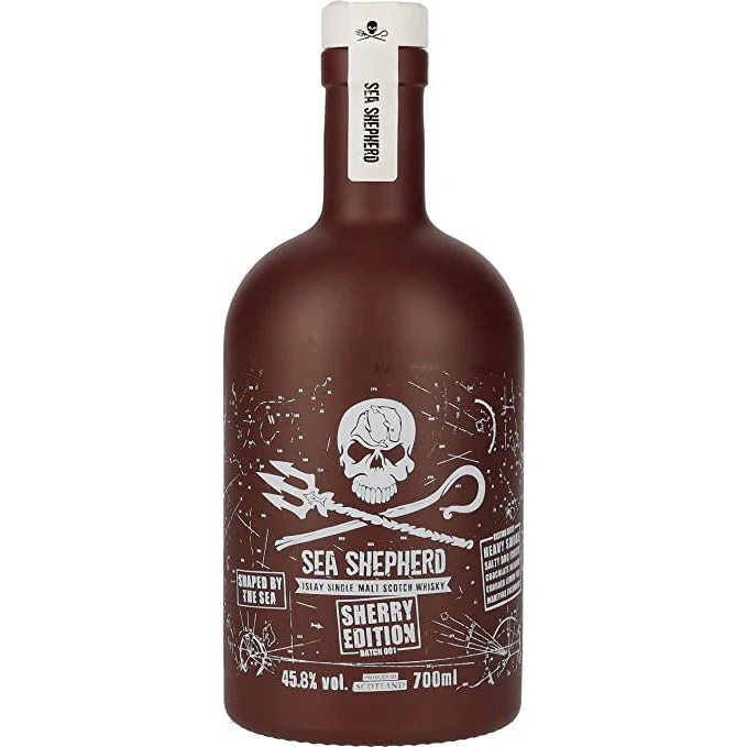 Sea Shepherd Islay Single Malt Sherry Edition Scotch Whisky | 700ML - Whiskey