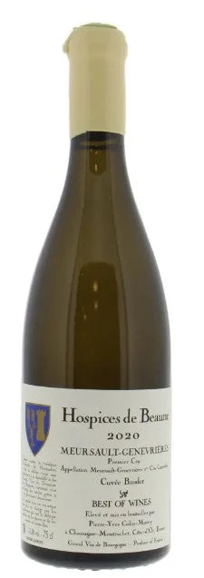 2020 | Pierre-Yves Colin-Morey | Meursault Les Genevrieres cuvee Baudot Hospices de Beaune