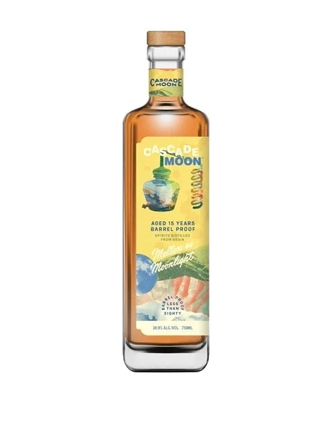 Cascade Moon Barrel Proof Mellow as Moonlight 15 Year Old Whiskey