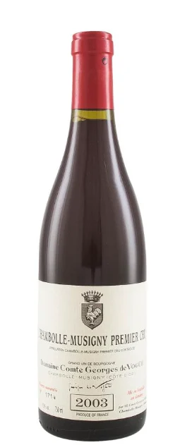 2003 | Comte Georges de Vogüé | Chambolle Musigny 1er Cru - Wine