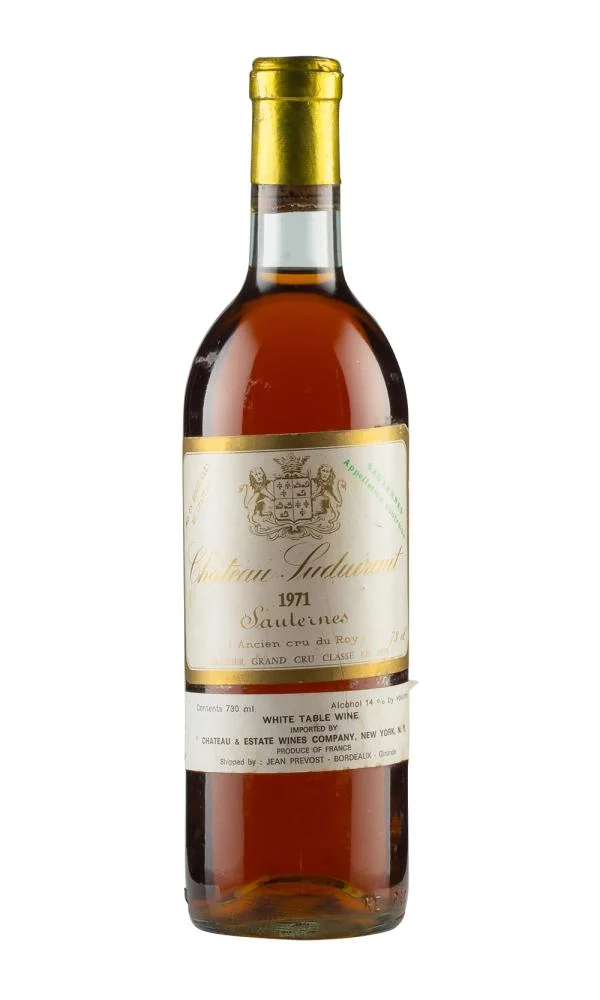 1971 | Chateau Suduiraut | Sauternes - Wine
