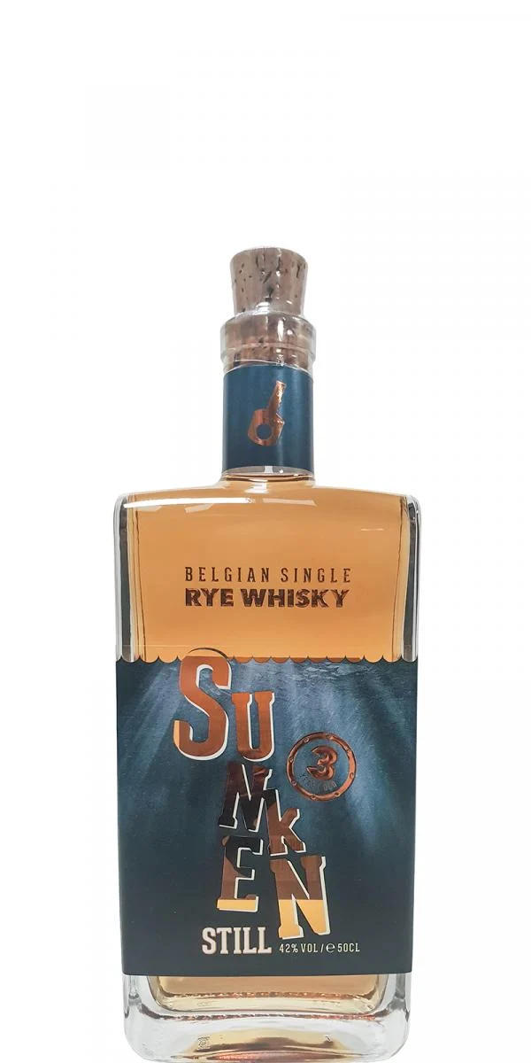 Sunken Still 3 Year Old Belgian Rye Whiskey | 500ML