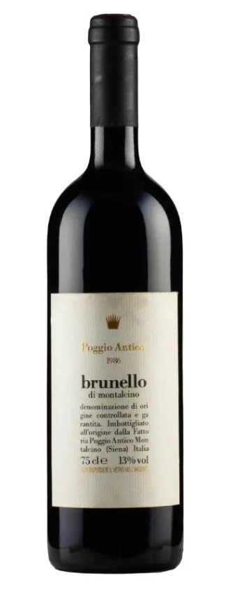 1986 | Poggio Antico | Brunello di Montalcino - Wine