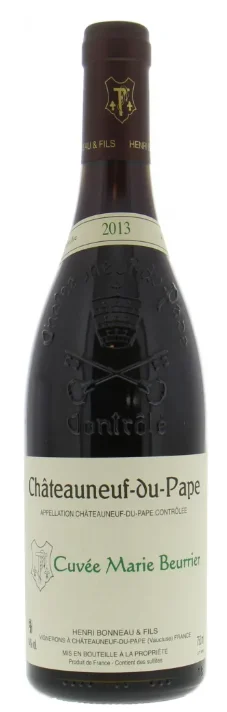 2013 | Henri Bonneau | Marie Beurrier Chateauneuf-du-Pape