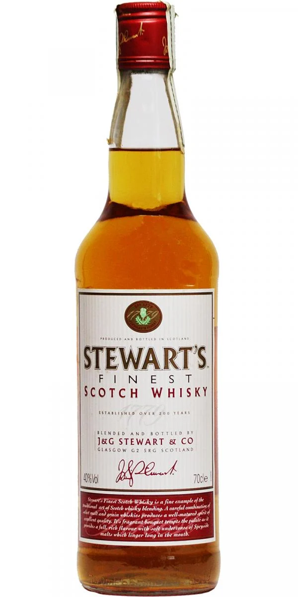 Stewart's Finest Blended Scotch Whisky - Done