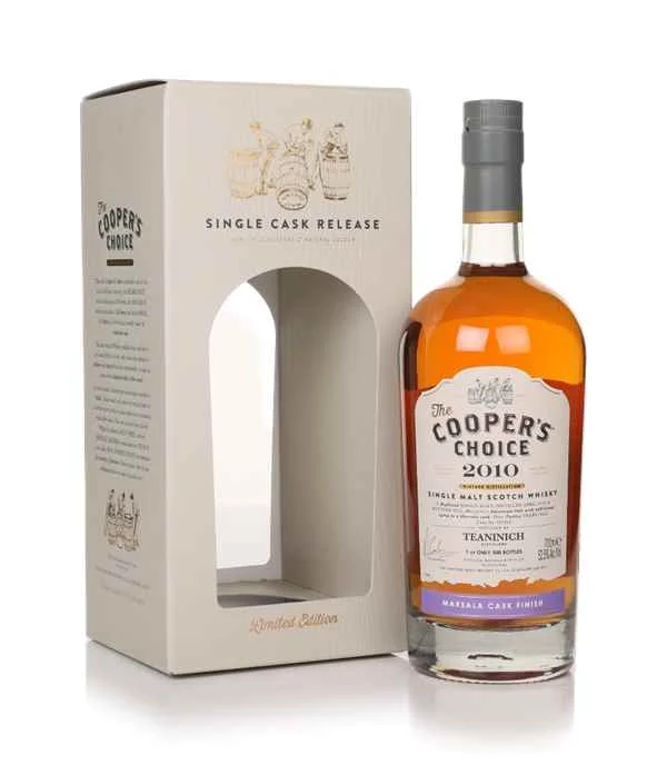 Teaninich 12 Year Old 2010 (cask 707333) - The Cooper's Choice (The Vintage Malt Whisky Co.) | 700ML