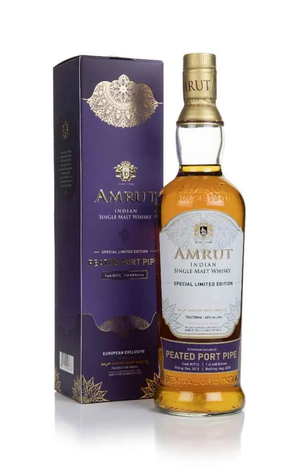 Amrut Peated Port Pipe (cask 2712) | 700ML - Whiskey