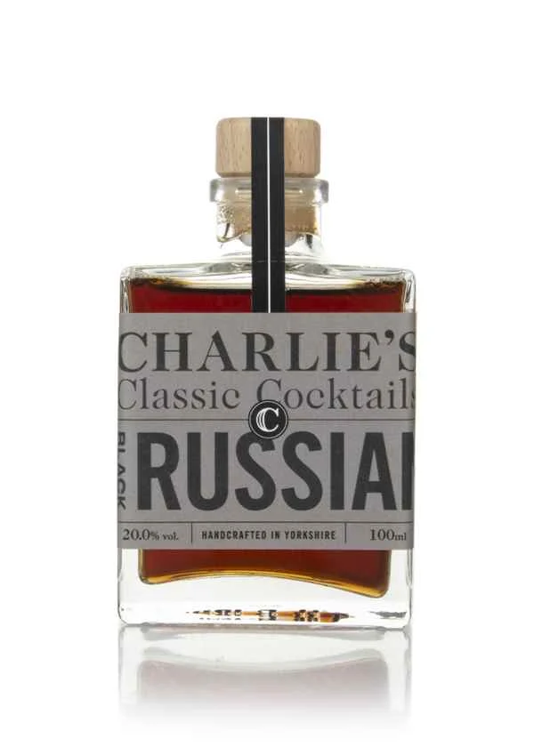 Cócteles clásicos de Charlie Negro Ruso | 100ML