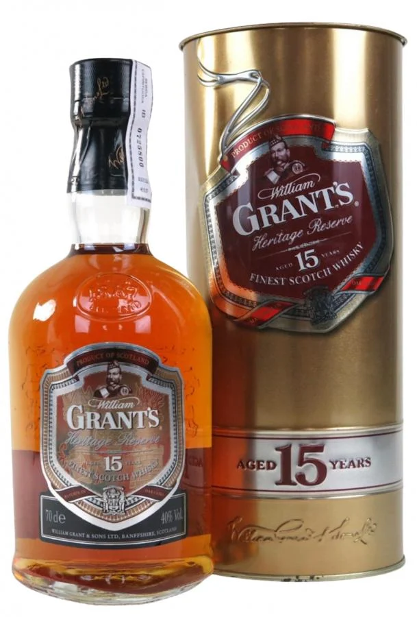 William Grant's Heritage Reserve 15 Year Old Scotch Whisky | 700ML - Whiskey