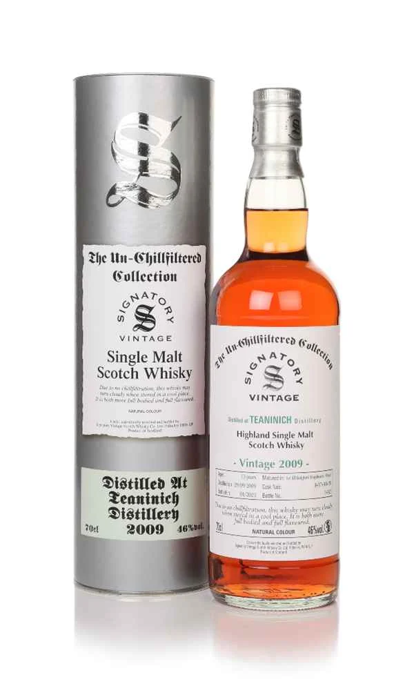 Teaninich 13 Year Old 2009 (casks 8 & 17 & 18 & 19) - Un-Chilfiltered Collection (Signatory) | 700ML