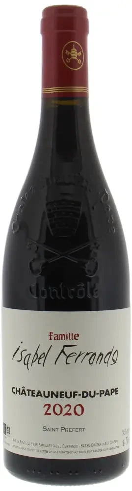 2020 | Domaine Saint Préfert | Famille Isabelle Ferrando Chateauneuf-du-Pape Rouge