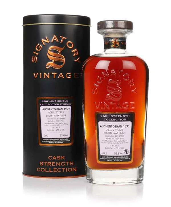 Auchentoshan 22 Year Old 1999 (cask 3) - Cask Strength Collection (Signatory) | 700ML