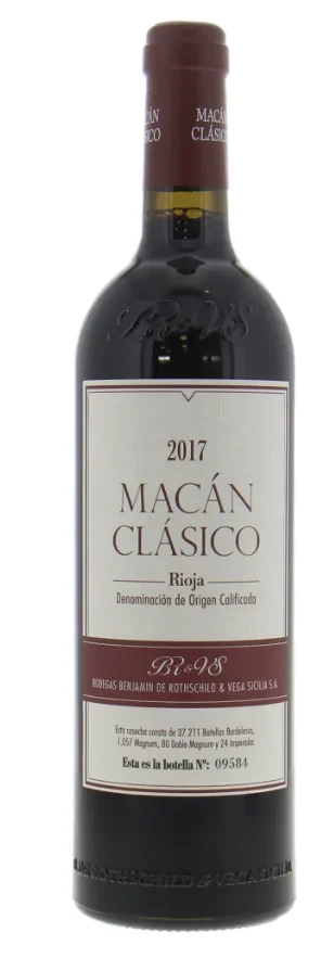 2017 | Benjamin de Rothschild & Vega Sicilia | Macan - Wine