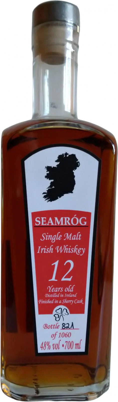 Seamrog 12 Year Old Finished in Sherry Cask Irish Single Malt Whiskey | 700ML