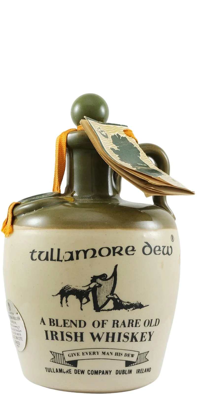 Tullamore Dew Ceramic Jug Blended Irish Whiskey | 700ML