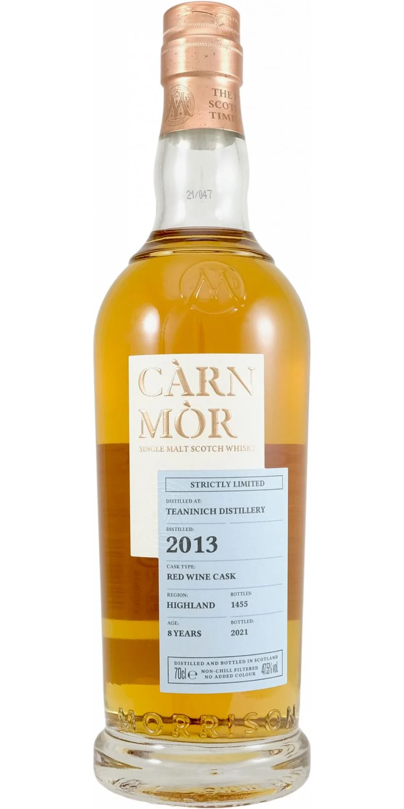 Teaninich 8 Year Old (D.2013, B.2021) Provenance Scotch Whisky | 700ML - Whiskey