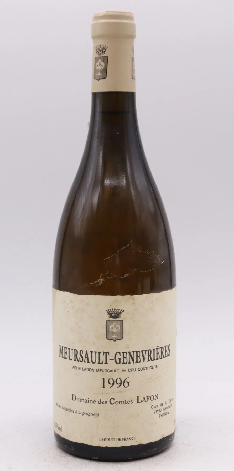 1996 | Domaine des Comtes Lafon | Meursault Genevrieres Premier Cru - Wine