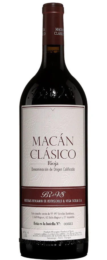 2018 | Benjamín de Rothschild y Vega Sicilia | Macán Clásico (Magnum) - Vino