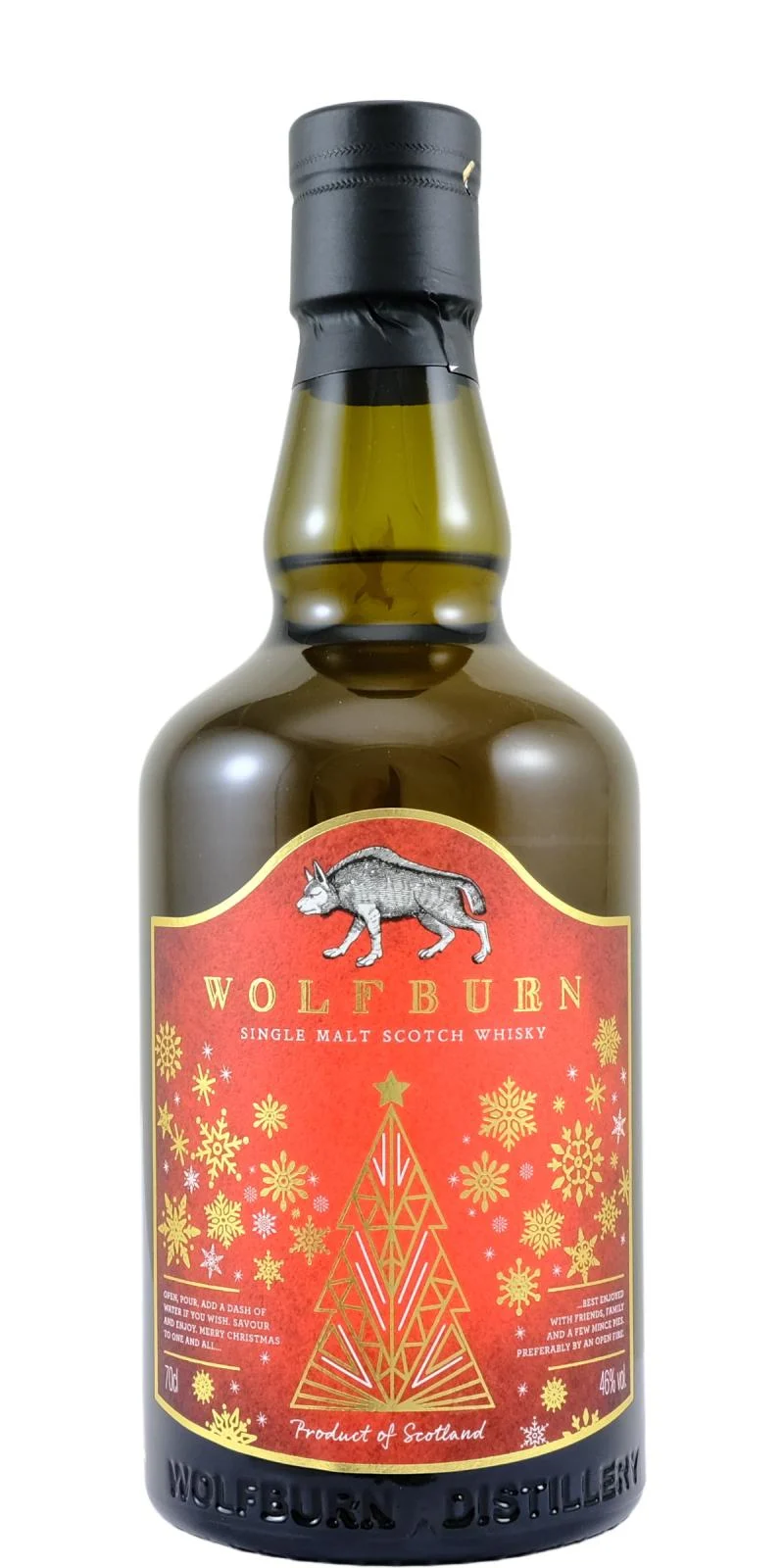 Whisky escocés Wolfburn Edición navideña 2021 | 700ML