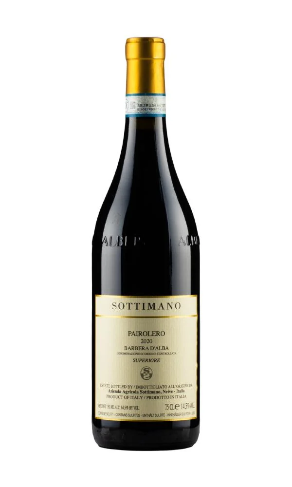 2020 | Azienda Agricola Sottimano | Pairolero Barbera d'Alba - Wine