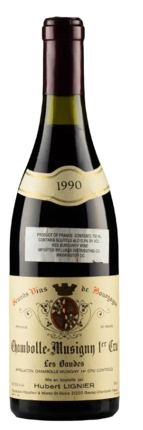 1990 | Domaine Hubert Lignier | Chambolle Musigny Les Baudes - Wine
