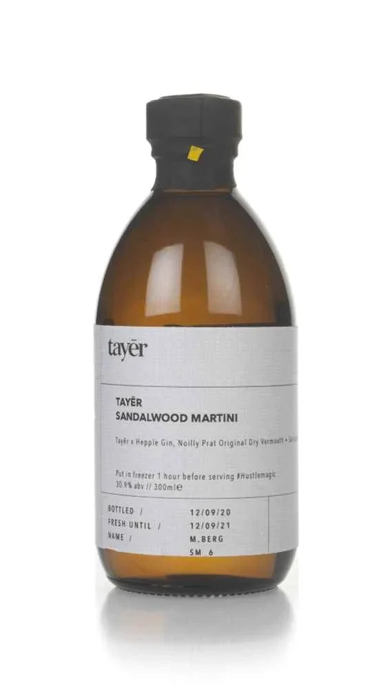 Tayer Sandalwood Martini | 300ML - Cocktail