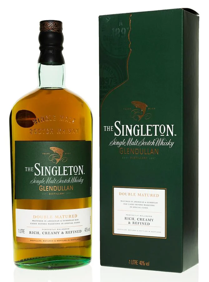 The Singleton of Glendullan Double Matured Single Malt Scotch Whisky | 1L - Whiskey