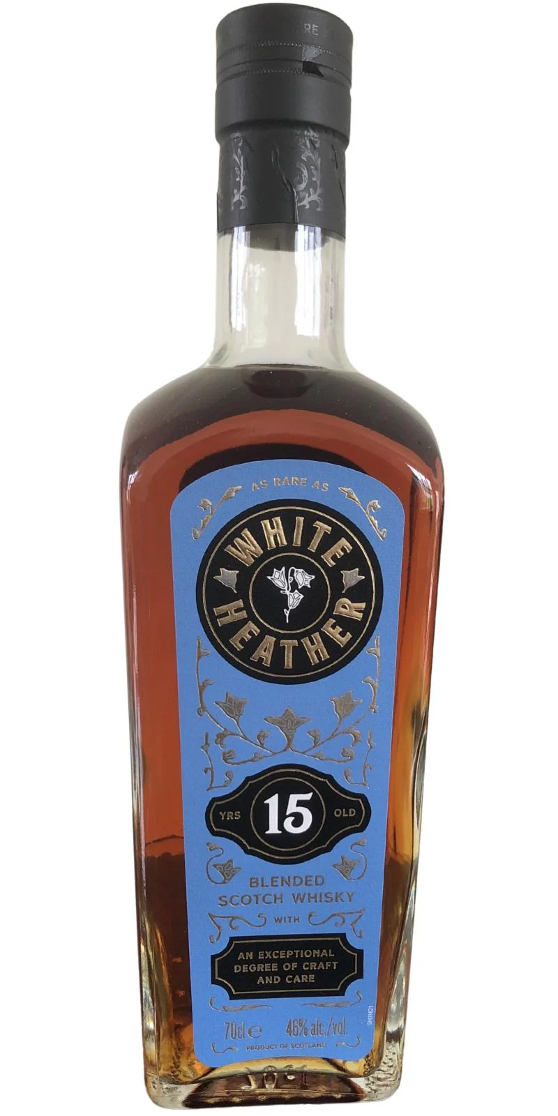 White Heather 15 Year Old Blended Scotch Whisky | 700ML - Whiskey