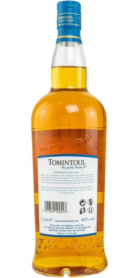 Tomintoul Tarn Peated Single Malt Scotch Whisky | 1L - Whiskey