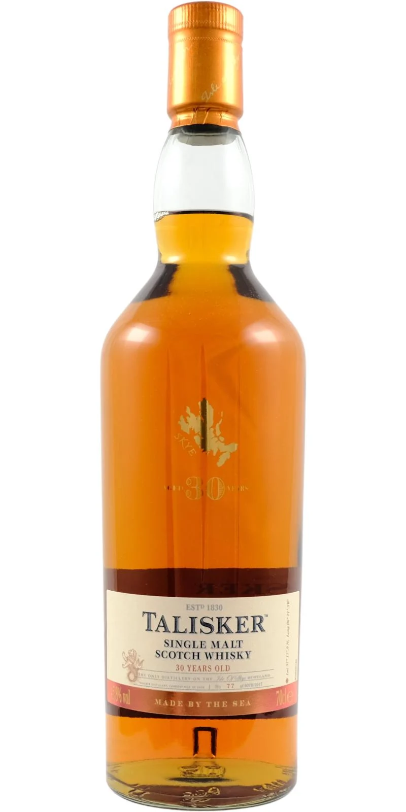 Talisker 30 Year Old, 2017 Release Scotch Whisky | 700ML - Whiskey