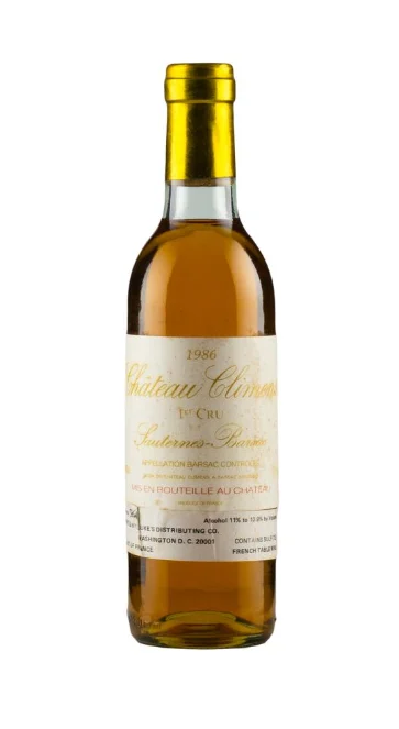 1986 | Château Climens | Barsac (Half Bottle) - Vino