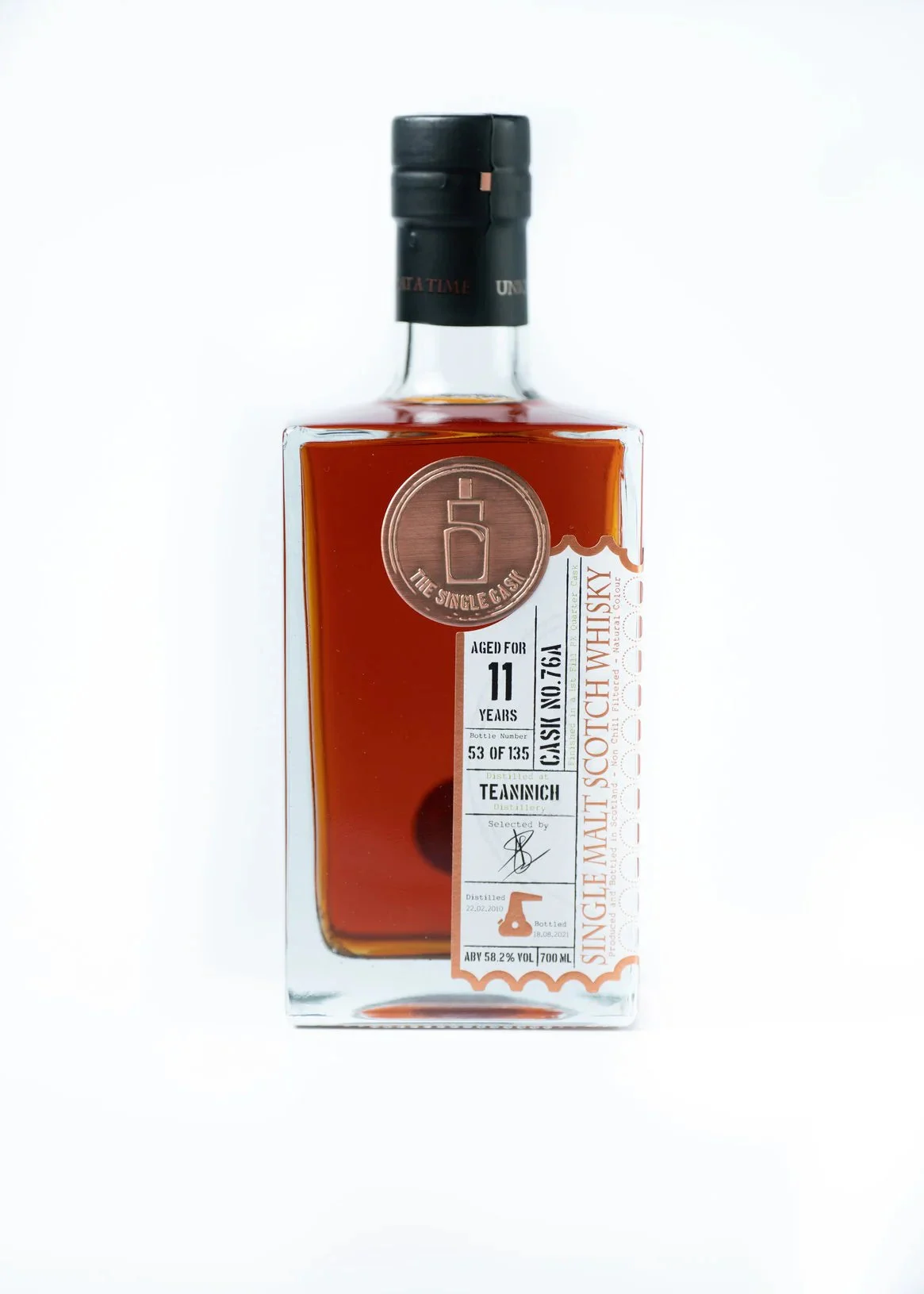Teaninich 11 Year Old (D.2010, B. 2021) PX Quarter Cask Finish, The Single Cask Scotch Whisky | 700ML - Whiskey
