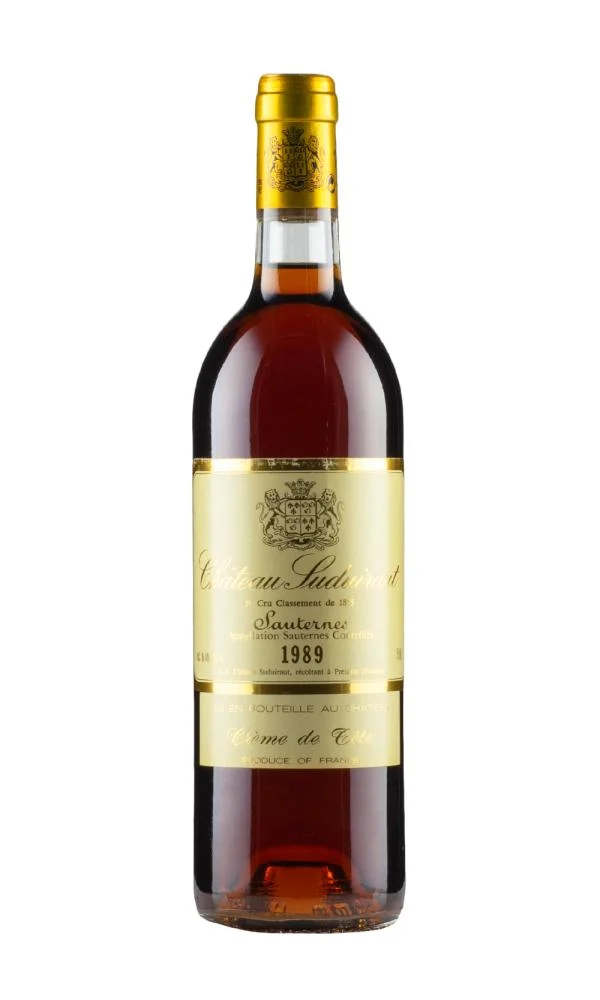 1989 | Chateau Suduiraut | Sauternes Creme de Tete - Wine