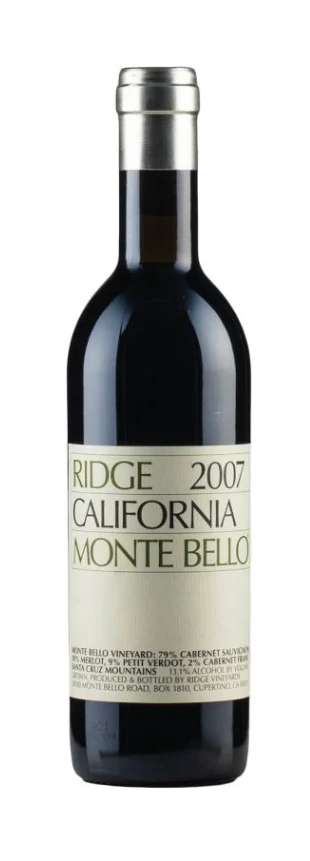 2007 | Ridge Vineyards | Monte Bello Cabernet Sauvignon (Half Bottle) - Vino