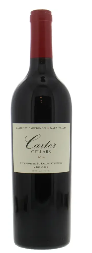 2014 | Carter Cellars | Cabernet Sauvignon Beckstoffer To Kalon Vineyard The O G - Wine