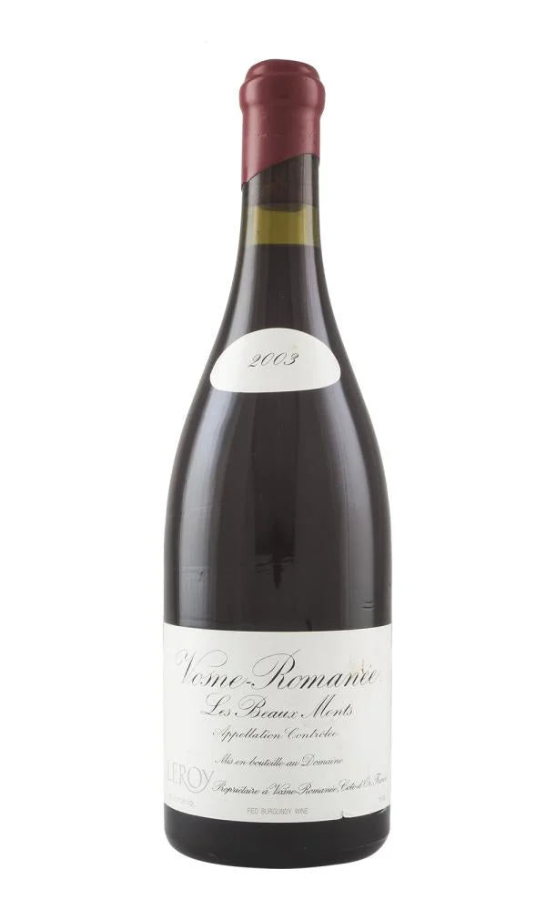 2003 | Domaine Leroy | Vosne Romanee Les Beaux Monts - Wine