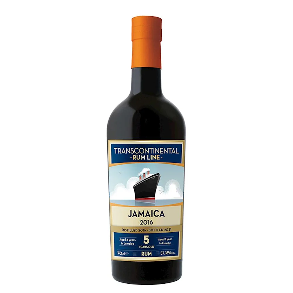 Transcontinental Line 2016 Jamaica 5 Year Old Rum | 700ML