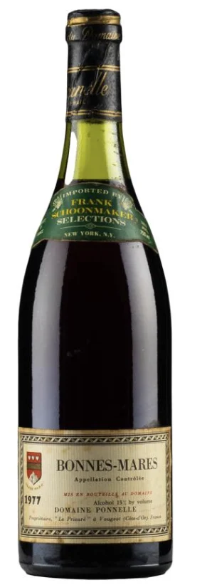 1977 | Pierre Ponnelle | Bonnes Mares - Wine
