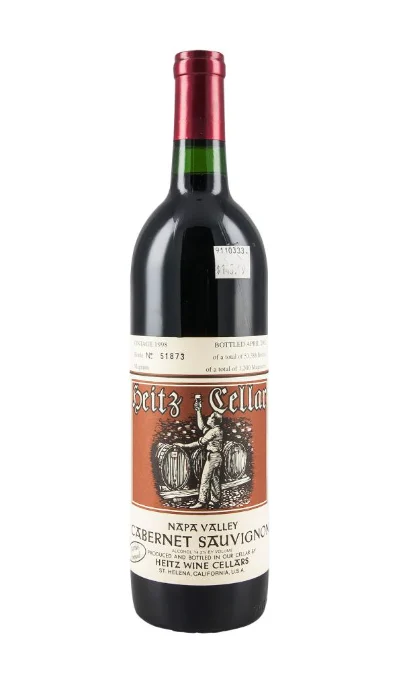 1998 | Heitz Cellar | Martha's Vineyard Cabernet Sauvignon - Wine