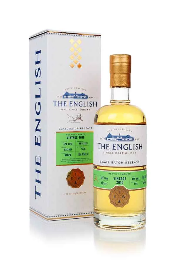 The English 2010 Heavily Smoked | 700ML - Whiskey